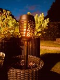 LAMPA SOLARNA WBIJANA DO OGRODU RUCHOMY PŁOMIEŃ 50 cm 1 szt.