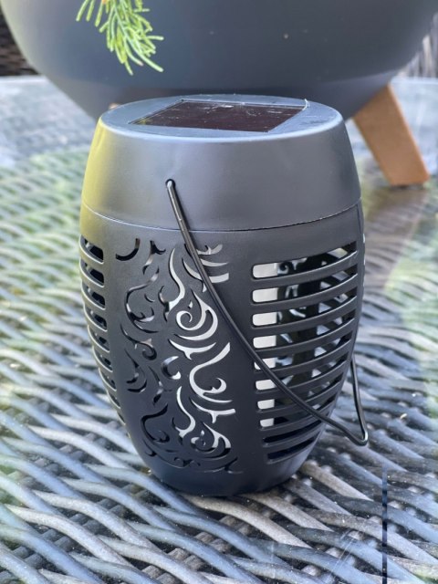 LAMPA SOLARNA WBIJANA DO OGRODU RUCHOMY PŁOMIEŃ 50 cm 1 szt.