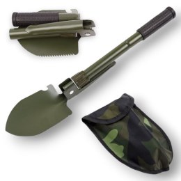 SKŁADANA SAPERKA W POKROWCU TURYSTYCZNA MINI ŁOPATA DO SAMOCHODU