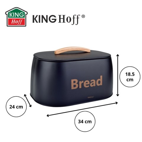 CHLEBAK POJEMNIK STALOWY NA PIECZYWO KINGHOFF KH-1946