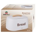 CHLEBAK POJEMNIK STALOWY NA PIECZYWO KINGHOFF KH-1947 BIAŁY