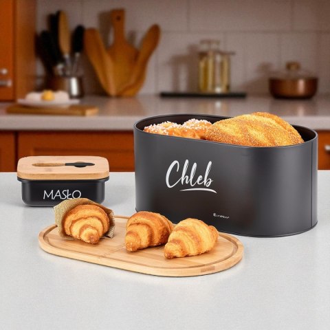CHLEBAK Z ZESTAWEM POJEMNIKÓW I MASELNICZKA E-6079