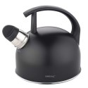 CZAJNIK 1,5L Z GWIZDKIEM KINGHOFF KH-1897 CZARNY MAT