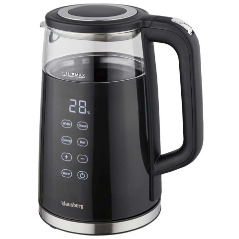 CZAJNIK ELEKTRYCZNY 1,7L KLAUSBERG KB-7894 LED REGULACJA TEMPERATURY