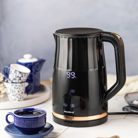 CZAJNIK ELEKTRYCZNY 1,7L KLAUSBERG KB-7896 LED REGULACJA TEMPERATURY