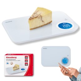 ELEKTRONICZNA WAGA KUCHENNA 5kg KLAUSBERG KB-7938 Bluetooth