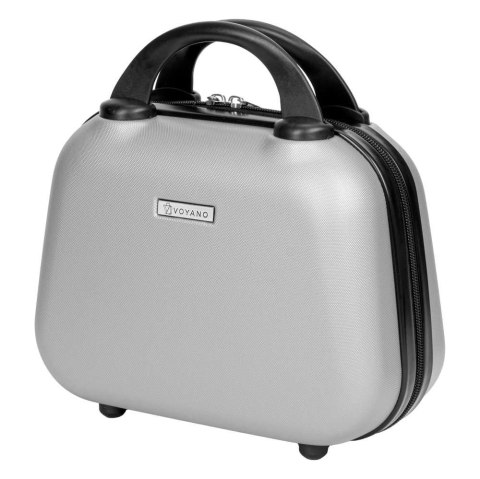 ZESTAW 4 WALIZEK PODRÓŻ NYCH AZORES SREBRNY 4W1