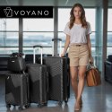 ZESTAW WALIZEK PODRÓŻ NYCH AZORES CZARNY 4W1