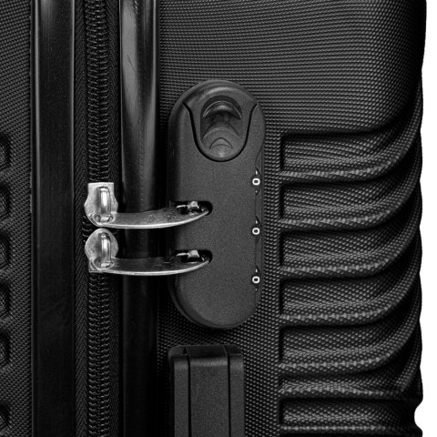 ZESTAW WALIZEK PODRÓŻ NYCH AZORES CZARNY 4W1