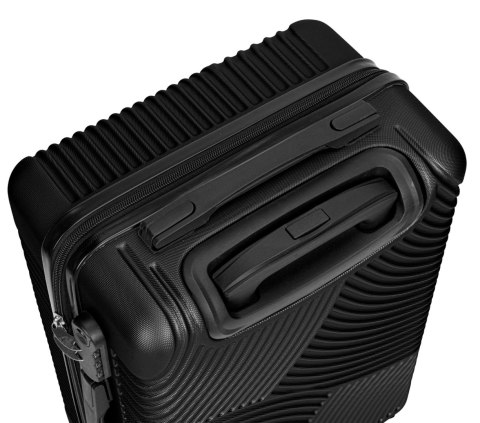 ZESTAW WALIZEK PODRÓŻ NYCH AZORES CZARNY 4W1