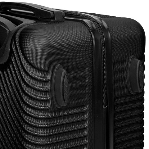 ZESTAW WALIZEK PODRÓŻ NYCH AZORES CZARNY 4W1