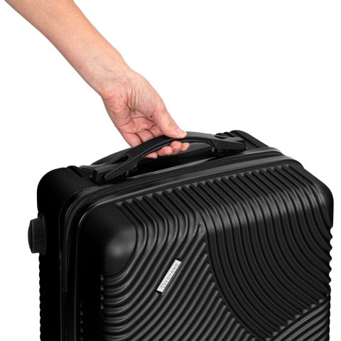 ZESTAW WALIZEK PODRÓŻ NYCH AZORES CZARNY 4W1