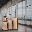 ZESTAW WALIZEK PODRÓŻ NYCH AZORES ZŁOTY 4W1