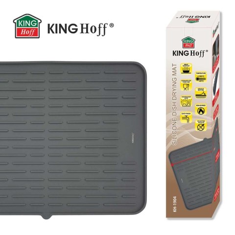 MATA PODKŁADKA SILIKONOWA OCIEKACZ DO NACZYŃ 42x33cm KINGHOFF KH-1904