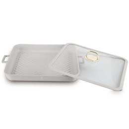 PATELNIA TYTANOWA Z POKRYWĄ 34x34cm BERLINGER HAUS BH-7790 SAHARA