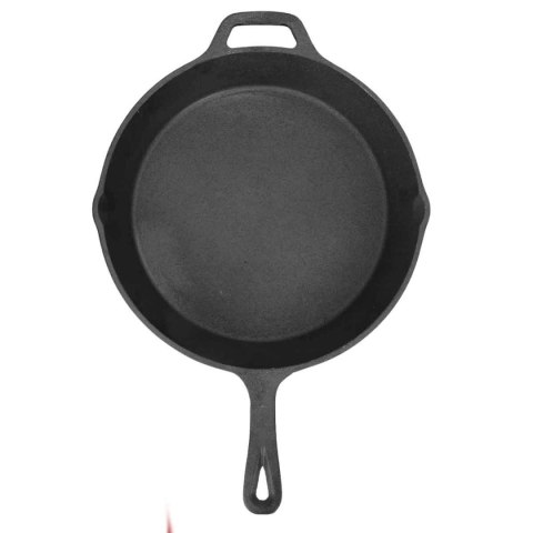 PATELNIA ŻELIWNA HAGE 31cm Z UCHEM INDUKCJA