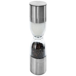 PODWÓJNY MŁYNEK KLEPSYDRA DO PIEPRZU I SOLI ORION 130181