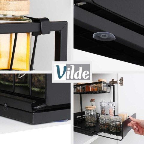 PÓŁKA KUCHENNA Z WYSUWANĄ SZUFLADĄ DO SZAFKI 229222