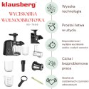 SOKOWIRÓWKA WYCISKARKA WOLNOOBROTOWA KLAUSBERG KB-7866