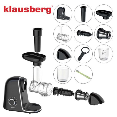 SOKOWIRÓWKA WYCISKARKA WOLNOOBROTOWA KLAUSBERG KB-7866