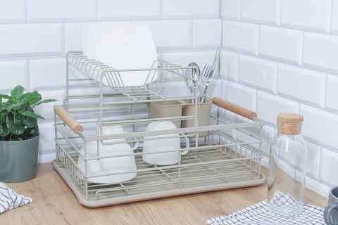 SUSZARKA DWUPOZIOMOWA DO NACZYŃ Z OCIEKACZEM I TACĄ 4027