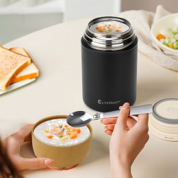 TERMOS OBIADOWY 1050ml Z MISKĄ I SKŁADANĄ ŁYŻKĄ E-8247
