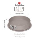 TORTOWNICA FORMA TYTANOWA 26cm BERLINGER HAUS BH-7937 TAUPE