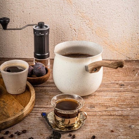 TYGIELEK MARMURKOWY DO KAWY PO TURECKU 1,8L KINGHOFF KH-1982 INDUKCJA