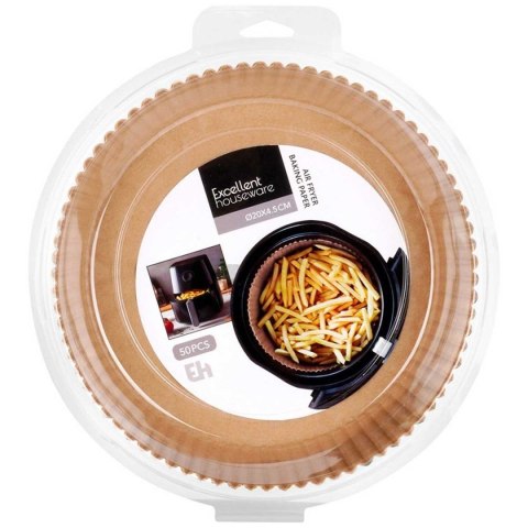 WKŁAD PAPIEROWY DO FRYTOWNICY 20cm 50szt. OKRĄGŁY 279011