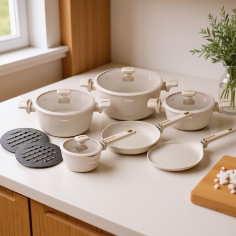 ZESTAW 12 ELEM. GARNKÓW MARMURKOWYCH KLAUSBERG KB-7967