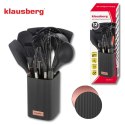 ZESTAW 12 SILIKONOWYCH PRZYBORÓW KUCHENNYCH W STOJAKU KLAUSBERG KB-9011