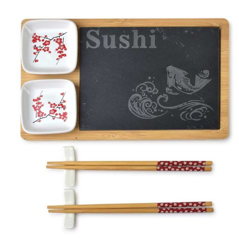 ZESTAW DO SERWOWANIA SUSHI DLA 2 OSÓB HTXD9852