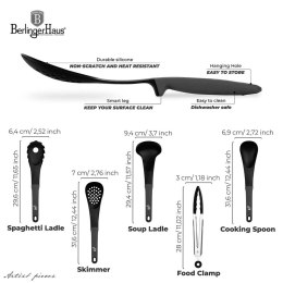 ZESTAW PRZYBORÓW KUCHENNYCH BERLINGER HAUS BH-6339 ANTRACITE