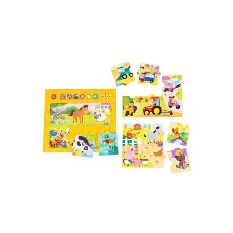 Puzzle dźwięki wokół wieś DUMEL