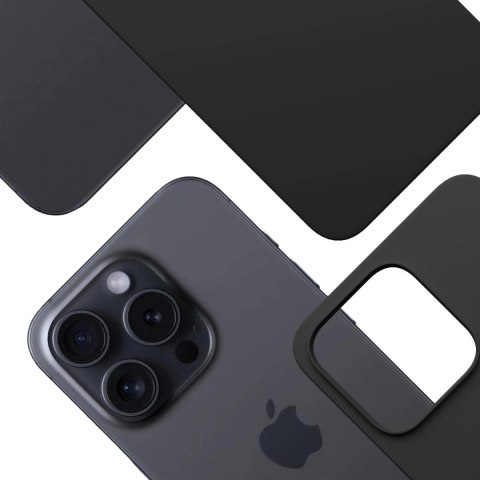 Apple iPhone 15 Pro Max - 3mk Hardy MagSilicone Graphite 3mk