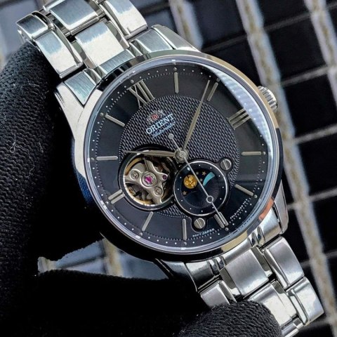 Zegarek Męski Orient Classic Sun & Moon RA-AS0008B10B + BOX