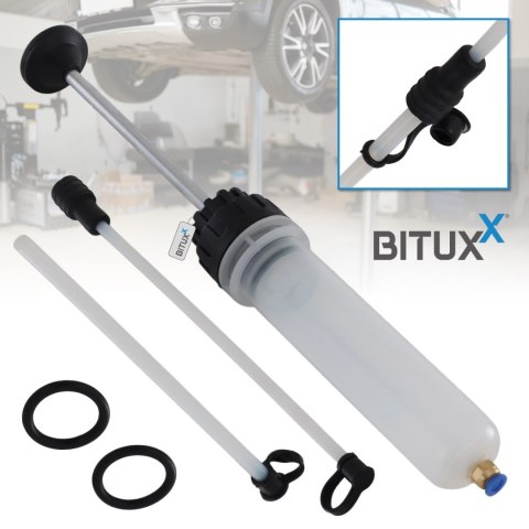 Bituxx ręczna pompka napełniająca / przelewowa 0,2 l Mocna konstrukcja