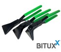 Kleszcze dekarskie Blacharskie szczypce/cęgi do gięcia blachy 3szt. Zielone Bituxx