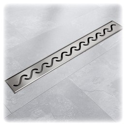 Odpływ liniowy prysznicowy Welle z syfonem 70cm ze stali nierdzewnej inox