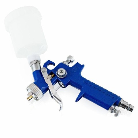 PISTOLET NATRYSKOWY HVLP DO MALOWANIA Z REGULACJĄ BITUXX Z POJEMNIKIEM 100ML