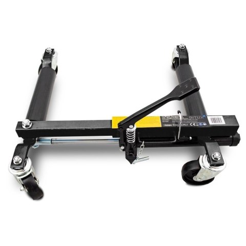 Podnośnik hydrauliczny 680 kg - płaski, mocny i niezawodny Warsztatowy podnośnik samochodowy