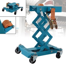 Podnośnik skrzyni biegów Bituxx do warsztatu garażu demontaż i montaz skrzyni biegów