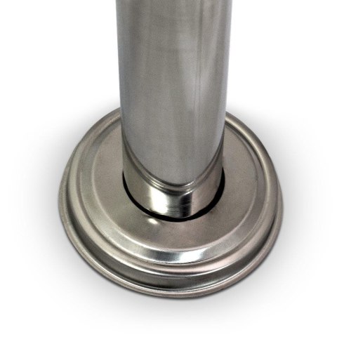 PODWÓJNA PÓŁOKRĄGŁA SKRZYNKA POCZTOWA Z GAZETNIKIEM WOLNOSTOJĄCA