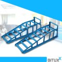 Rampy Stalowe mocne BITUXX do 3000kg najazdy do warsztatu zestaw 2szt