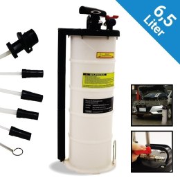 Ręczna pompa do odsysania oleju pojemność 6,5 litra pompa olejowa ręczna pneumatyczna