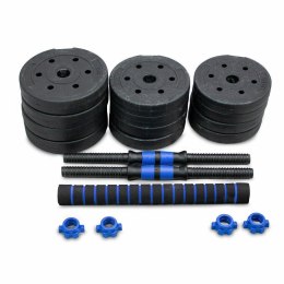 Zestaw do treningu Kulturystycznego Siłowego Sztanga 2 hantle 20kg 2w1