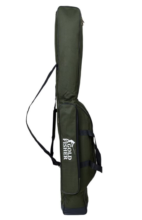 POKROWIEC NA WĘDKI 160 CM GOLD FISHER 3 KOMORY