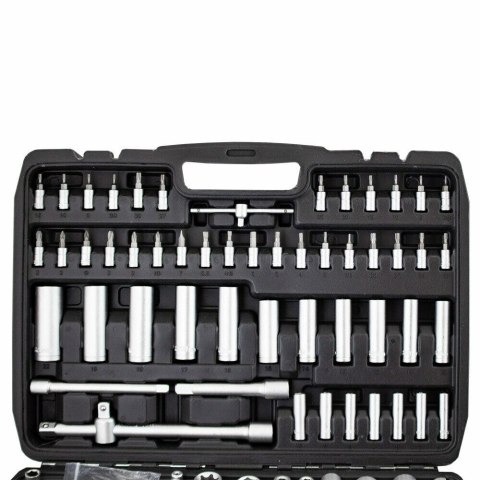 ZESTAW NARZĘDZI 171 ELEMENTÓW WALIZKA BITUXX KLUCZE NASADOWE