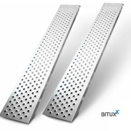 Zestaw Ramp Najazdowych załadunkowych do 400kg Stalowe do warsztatu Szyna