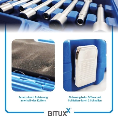 Zestaw narzędzi do amortyzatorów bituxx 18el 1/2″ profesjonalny